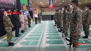 بازرسی از دوره ۳۰ روزه تکمیلی بسیج تنگستان توسط بازرسان ستاد کل سپاه