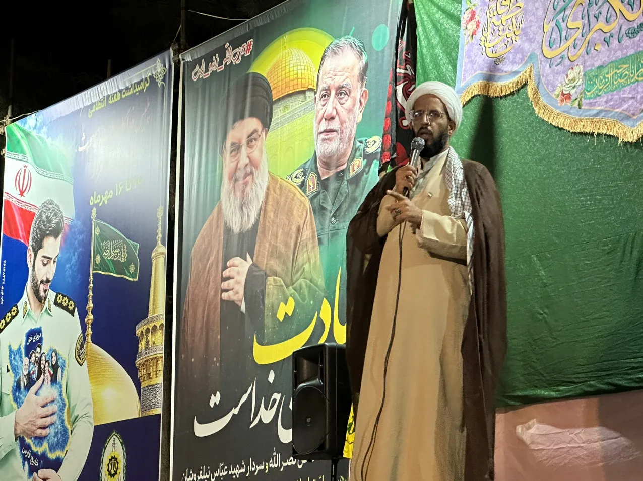 با حضور سه برابری خود در میدان اجازه نخواهیم داد تا پرچم خونخواهی رهبر شهید در میدان زمین بماند