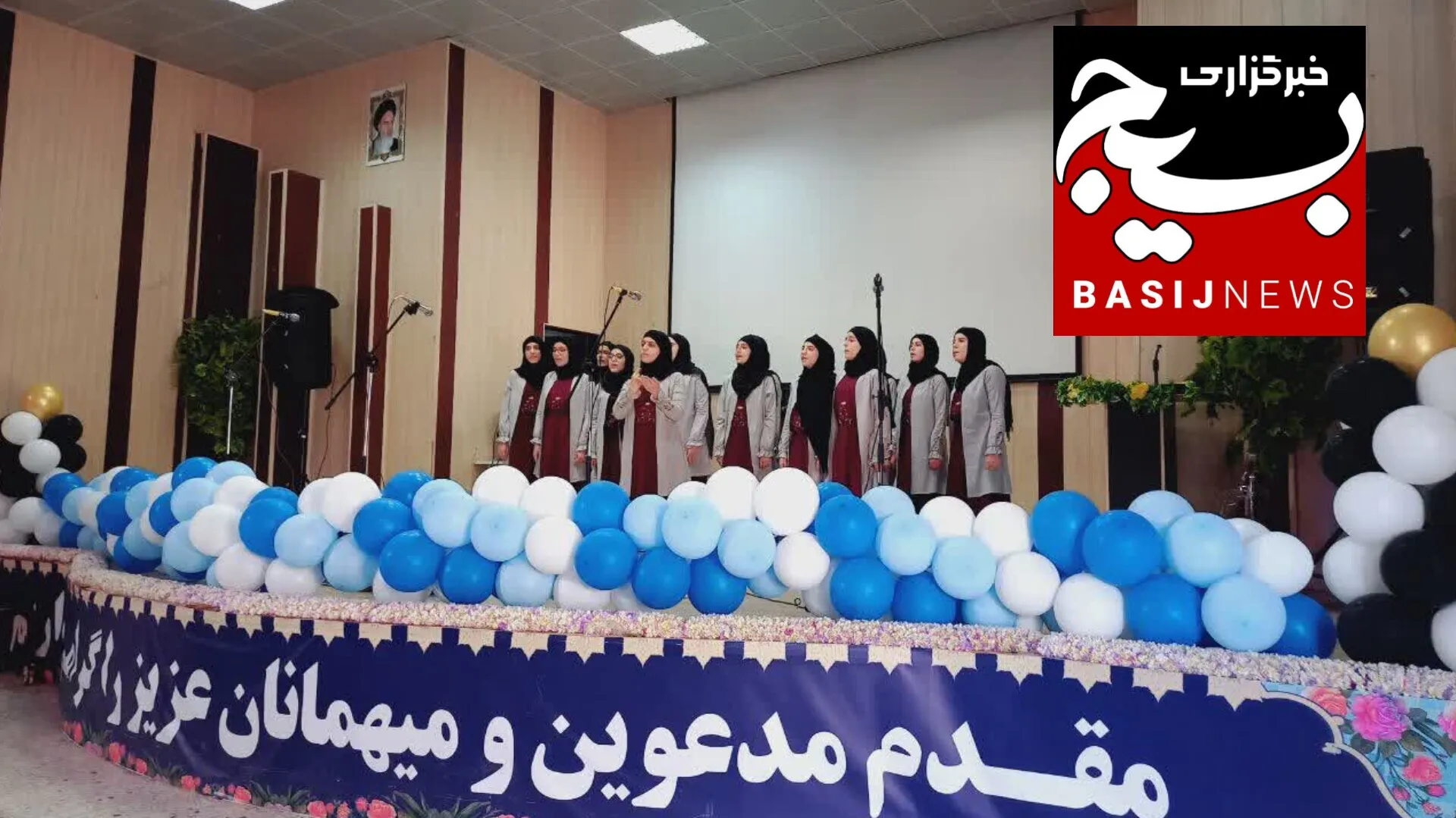 راهیابی دانش‌آموزان مدرسه  شاهد شهدای اقتدار ملارد  به مرحله‌ی استانی مسابقات سرود