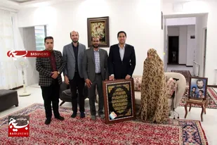 دیدار مدیرعامل باشگاه مس و رئیس بسیج ورزشکاران استان کرمان با خانواده شهیدان یزدانی&zwnj;راد