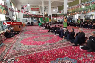 برگزاری مراسم سوگواری شهادت امام رضا(ع) در روستای فیض&zwnj;آباد