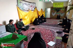 سرکشی فرمانده سپاه ملایر از پایگاه&zwnj;های حوزه حضرت رقیه (س)