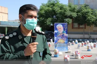 توزیع کمک های مومنانه مرحله سوم و چهارم در شهرستان خلیل آباد
