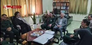 دیدار سردار شوقانی با مدیرکل آموزش و پرورش استان سمنان