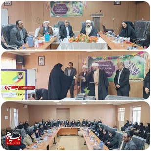 برگزاری مراسم تجلیل از بانوان شبکه بهداشت و درمان گتوند به مناسبت روز زن