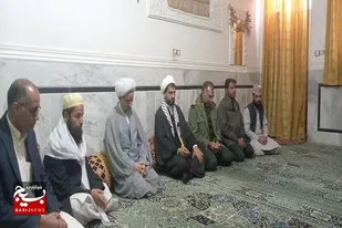 مسئول نمایندگی ولی فقیه در سپاه سلمان با خانواده شهید محمدامین ریگی وعبدالواحدریگی دیدار کرد