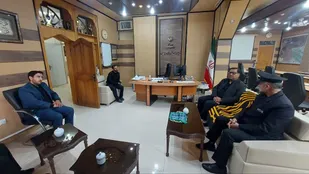 عطرآگین شدن فضای شهرستان دامغان با حضور خادمان حرم رضوی