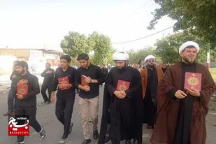 عزاداران حسینی تویسرکان هتک حرمت به ساحت مقدس قرآن کریم را محکوم کردند