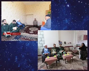 دیدار با خانواده معظم شهدا در بروجن