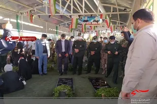 تجدید پیمان با شهداء در چهل و سومین بهار پیروزی انقلاب اسلامی همزمان با سراسر کشور در زاهدان