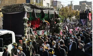 پیکر شهید امر به معروف محمد محمدی تشییع شد