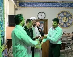مراسم اختتامیه برنامه‌های ماه مبارک رمضان ناحیه شهید محلاتی برگزار شد