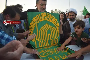 کاروان خدام رضوی وارد بهاباد شد