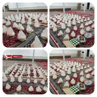 تهیه و توزیع ۷۲بسته معیشتی  شهرستان مهران