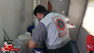 ارائه بیش از ۱۰۰ خدمت دندانپزشکی به مردم روستای شیخ لو تربت&zwnj;جام در قالب اردوی جهادی پزشکی+فیلم و تصاویر