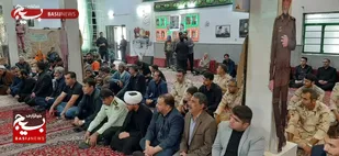 یادواره شهدای خدمت و شهدای بخش باجگیران شهرستان قوچان برگزار شد
