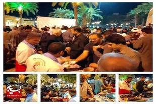 همراهی شبانه جوانان، امدادگران و داوطلبان با مردم