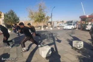برگزاری مسابقه دو و میدانی حوزه شهید احمدی روشن همدان