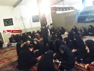 برگزاری مراسم بزرگداشت سردار سلیمانی با حضور گروه سفیران نور در بیارجمند شاهرود