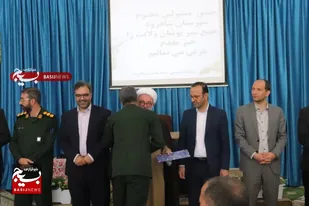 مراسم تکریم و معارفه مسئول نیروی انسانی سپاه شاهرود