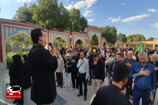 اعزام کاروان انصارالحسین(ع) اربعین حسینیان صالح آباد بهار