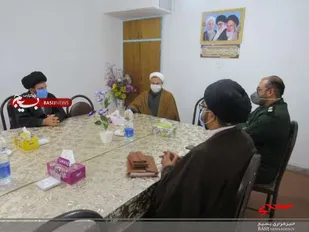 حضور مسئول نمایندگی ولی فقیه سپاه استان سمنان در سرخه