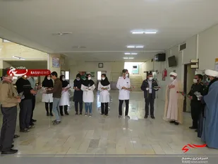 آیین تجلیل از کادر درمان مرکز خدمات جامع سلامت شهر هرند