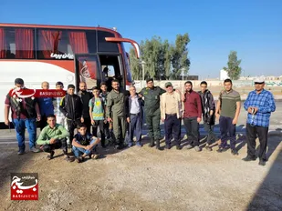 اردوی راهیان نور گردان انشراح لشکر عملیاتی ۷ ولیعصر(عج) در شلمچه