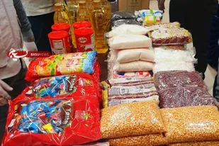 تهیه و توزیع ۱۱۰ بسته کمک معیشتی در مشهد