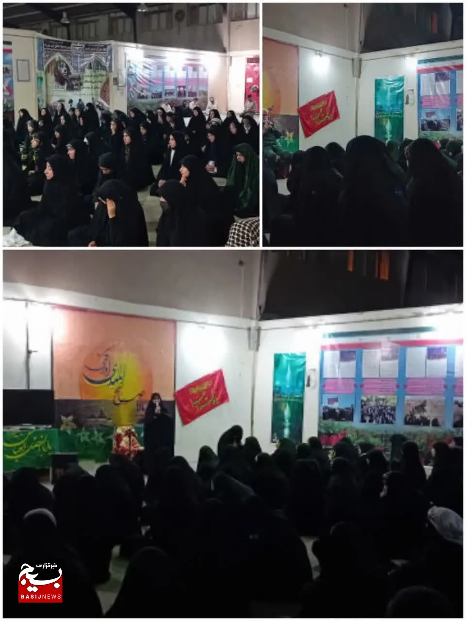 بازدید طلاب بسیجی از مناطق عملیاتی