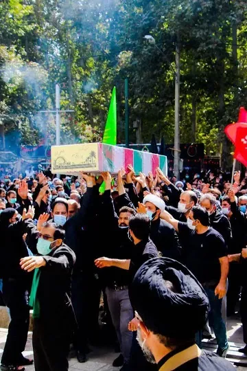 عطر حضور شهید گمنام در پیاده روی جاماندگان اربعین حسینی  شهریار