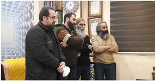 بازدید فرمانده سپاه  و مدیر کانون بسیج هنرمندان ملارد از گالری استاد خوش نویس و هنرمند انقلابی