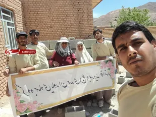 اردوی جهادی گروه جهادی یاوران مهدی (عج) در روستای توتک حوزه عشایری ثارالله