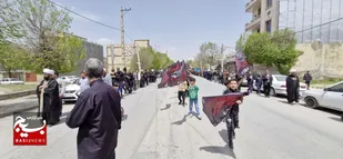 برپایی مراسم سوگواری شهادت امام جعفر صادق ( ع) در دلفان&nbsp;
