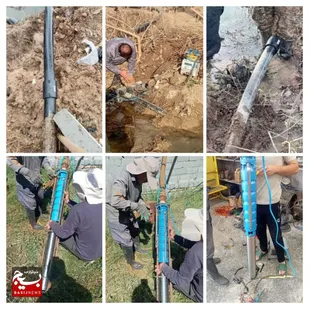 اجرای پروژه آبرسانی جهادی در روستای زیدعلیا؛ بسیج سازندگی میاندرود در کنار مردم