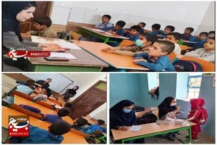 خدمات بهداشتی به دانش آموزان ارائه شد