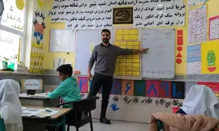 آموزگاری که ۱۸۰ کیلومتر را به عشق دانایی می&zwnj;پیماید