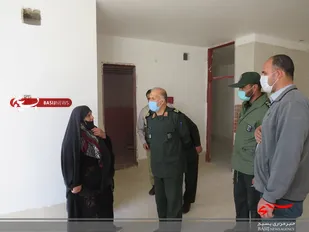 بازدید سردار فدا از اقدامات قرارگاه محرومیت زدایی ناحیه بویین میاندشت