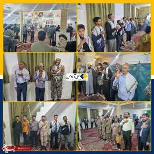 برگزاری مراسم ارتحال بنیانگذار جمهوری اسلامی در علی اباد جیرفت
