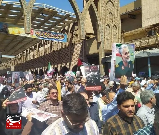 خوزستانی‌ها یکصدا در حمایت از فلسطین در روز جهانی قدس
