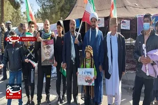 حضور عشایر سیستان و بلوچستان در راهپیمایی 22 بهمن