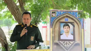 افتتاح المان  گلزار شهید مصطفی پویانفر در دلوار