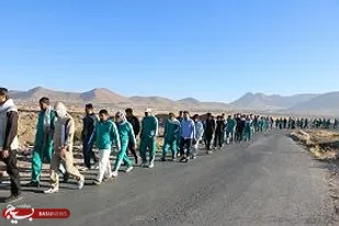 برگزاری پیاده روی بُرد بلند نیرو&zwnj;های مسلح شاهرود