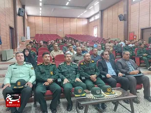آیین تکریم و معارفه فرمانده سپاه ناحیه طارم برگزار شد +تصاویر