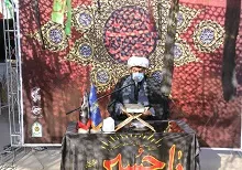 برگزاری مراسم عزاداری سرورسالار شهیدان در زاهدان