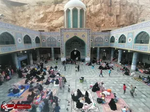 نصیرالاسلامی ؛ بی بی حکیمه میعادگاه عاشقان اهل بیت علیهم السلام در شهرستان گچساران است