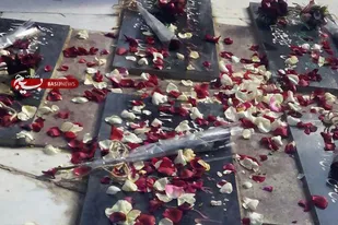برگزاری مراسم عطرافشانی قبور مطهر شهدای گمنام در خوانسار