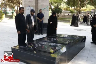 مراسم چهلم شهید کبودوندی در مصلی شهرستان نظرآباد برگزار شد+تصاویر