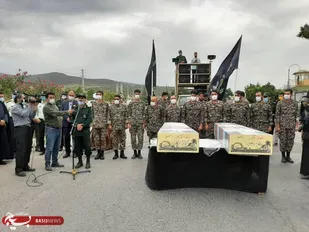 مراسم استقبال دو شهید خوشنام دفاع مقدس