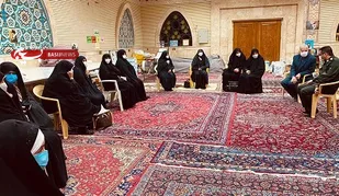 دیدار با بسیجیان حوزه ۱۷۲ به مناسبت روز قشر بسیج جامعه زنان